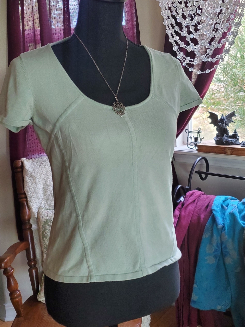 Vintage Worth Silk Blend Shirt